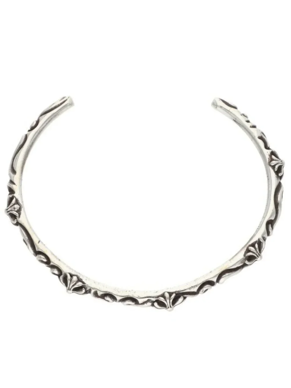 Chrome Hearts Bangle Sbt Band Silver Bracelet